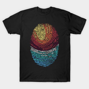 Fingerprint Sunset T-Shirt